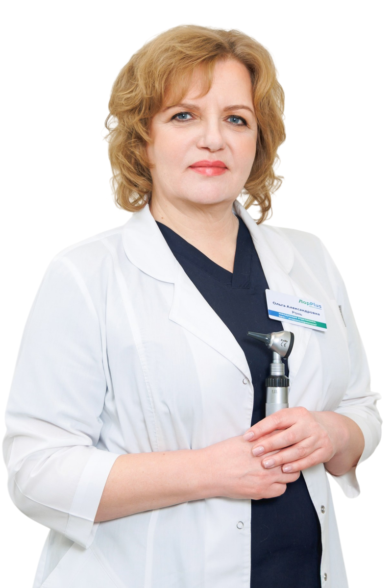 Ронь Ольга Александровна - заведующая отделением, врач 1-й квалификационной категории, лор-врач, детский лор в Перми